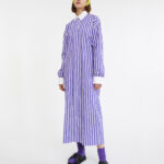 BUTTON DOWN SHIRT DRESS