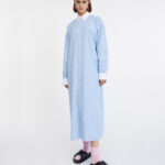 BUTTON DOWN SHIRT DRESS